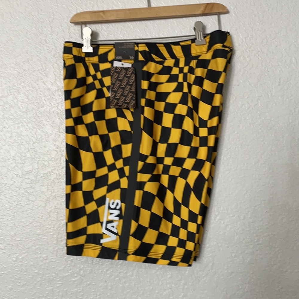 SOLD on Ebay NWT Vans Checkered Board Shorts Swim Trunks - 32" waist - Picture 9 of 10